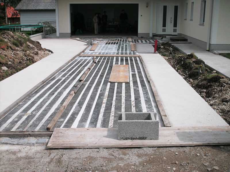 Podno grijanje vanjskih površina